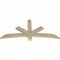 Ekena Millwork Alberta Rough Sawn Timber Gable Bracket, Douglas Fir, 60"W x 27"H x 2"D x 4"F, 11/12 Pitch GBW060X27X0204ALB00RDF - alternate 2
